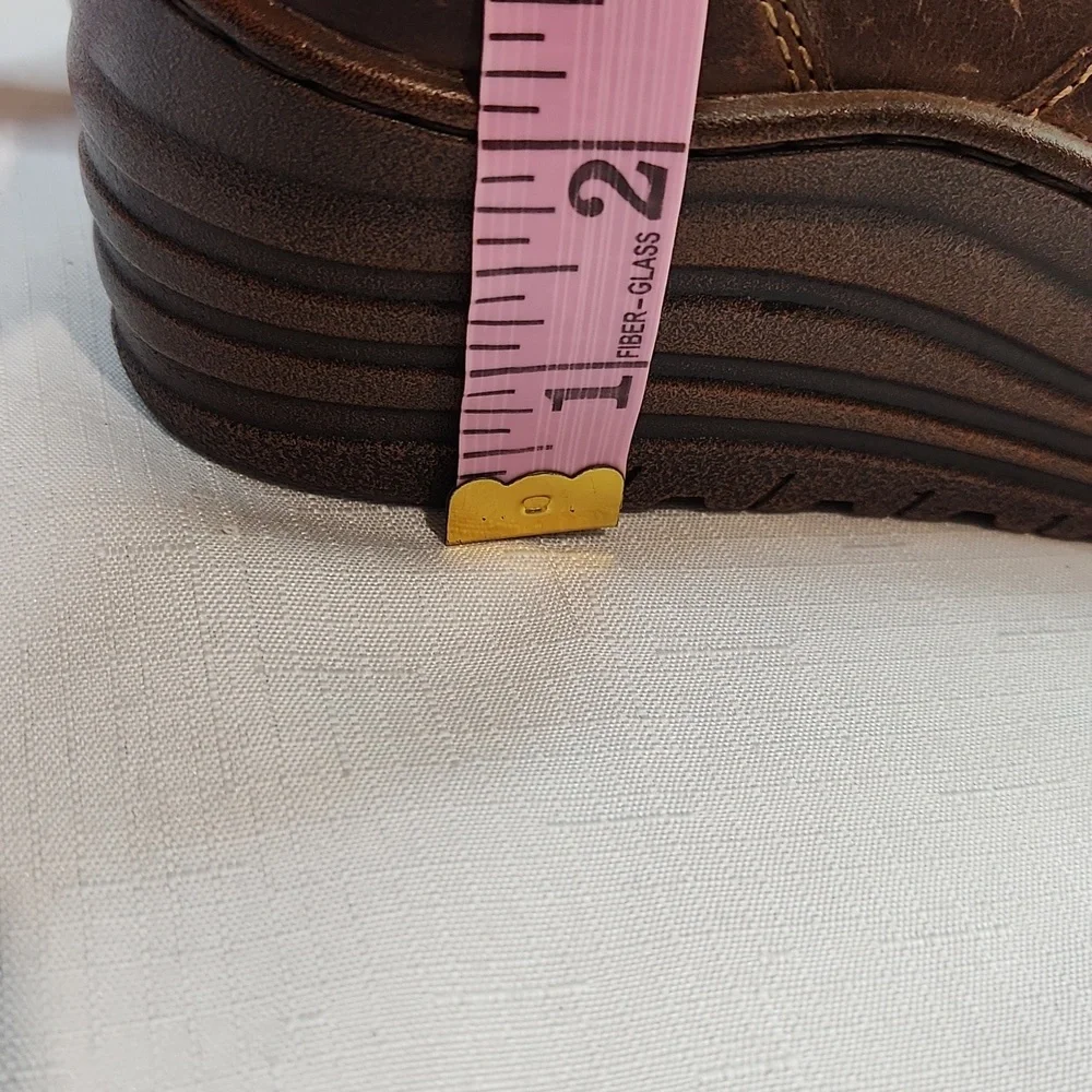 Bionic Gervais Platform Wedge Oxfords. Size 8